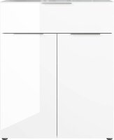 GERMANIA Kommode Oakland, 3696-84 weiß 83,0 x 42,0 x 102,0 cm, 1 St.