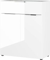 GERMANIA Kommode Oakland, 3696-84 weiß 83,0 x 42,0 x 102,0 cm, 1 St.