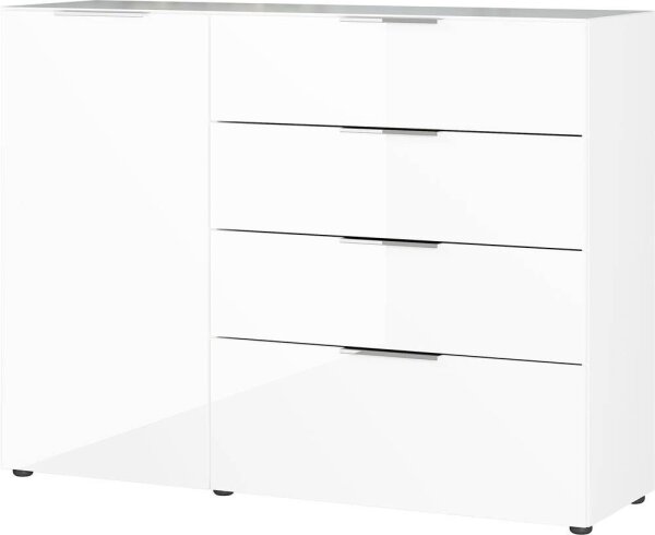 GERMANIA Sideboard Oakland, 3697-84 weiß 134,0 x 42,0 x 102,0 cm, 1 St.