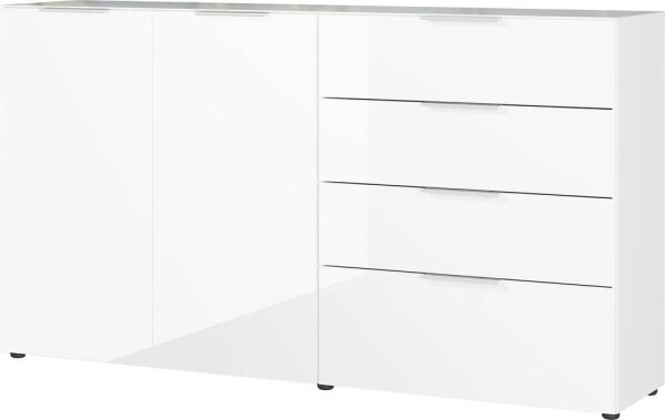 GERMANIA Sideboard Oakland, 3698-84 weiß 184,0 x 42,0 x 102,0 cm, 1 St.