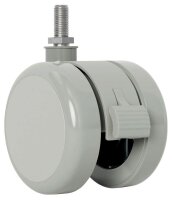 LEITZ Rollen für Schreibtische, 4 St.