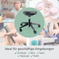 LEITZ Sitz- & Stehhocker Ergo Active mit Rollen 65780095 schwarz, 1 St.