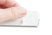 MAUL Klemmleiste 21,8 cm silber selbstklebend, 1 St.