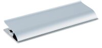 MAUL Klemmleiste 11,3 cm silber selbstklebend, 1 St.
