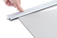 MAUL Klemmleiste 30,5 cm silber selbstklebend, 1 St.