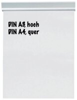 MAUL Klemmleiste 30,5 cm silber selbstklebend, 1 St.