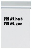 MAUL Klemmleiste 15,6 cm silber selbstklebend, 1 St.