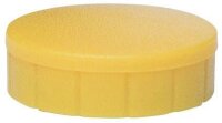 MAUL Magnete gelb, Kunststoff Ø 2,0 cm, 10 St.