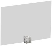 MAUL Magnete grau, Kunststoff 15x15x15 mm, 4 St.