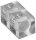 MAUL Magnete grau, Kunststoff 15x15x15 mm, 4 St.