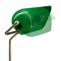 relaxdays Tischlampe grün, braun