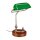 relaxdays Tischlampe grün, braun