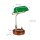 relaxdays Tischlampe grün, braun