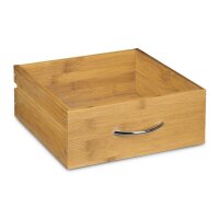 relaxdays Servierwagen ALFRED L braun 47,5 x 37,5 x 81,5 cm