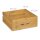 relaxdays Servierwagen ALFRED L braun 47,5 x 37,5 x 81,5 cm
