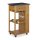 relaxdays Servierwagen ALFRED L braun 47,5 x 37,5 x 81,5 cm