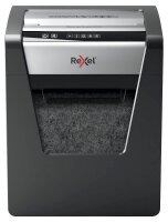 Rexel Momentum M510 Aktenvernichter mit Partikelschnitt P-5, 2 x 15 mm, bis 10 Blatt, schwarz