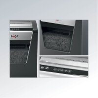 Rexel Momentum M510 Aktenvernichter mit Partikelschnitt P-5, 2 x 15 mm, bis 10 Blatt, schwarz