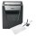 Rexel Momentum M510 Aktenvernichter mit Partikelschnitt P-5, 2 x 15 mm, bis 10 Blatt, schwarz