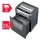 Rexel Momentum M510 Aktenvernichter mit Partikelschnitt P-5, 2 x 15 mm, bis 10 Blatt, schwarz