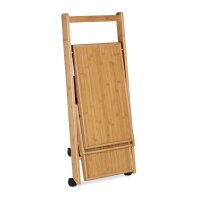 relaxdays Servierwagen braun 40,5 x 65,0 x 70,0 cm