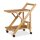 relaxdays Servierwagen braun 40,5 x 65,0 x 70,0 cm