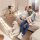 relaxdays Servierwagen braun 40,5 x 65,0 x 70,0 cm