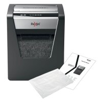 Rexel Momentum X415 Aktenvernichter mit Partikelschnitt P-4, 4 x 40 mm, bis 15 Blatt, schwarz