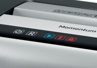 Rexel Momentum X415 Aktenvernichter mit Partikelschnitt P-4, 4 x 40 mm, bis 15 Blatt, schwarz