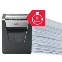 Rexel Momentum X415 Aktenvernichter mit Partikelschnitt P-4, 4 x 40 mm, bis 15 Blatt, schwarz