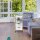 relaxdays Servierwagen braun 30,0 x 30,0 x 69,0 cm