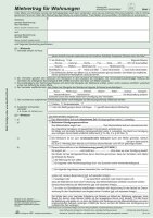 RNK-Verlag 523 Mietverträge für Wohnungen, 25 St.