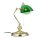 relaxdays Tischlampe grün, gold