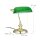 relaxdays Tischlampe grün, gold