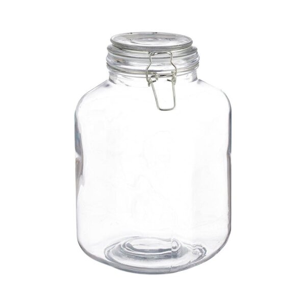 relaxdays Einmachglas transparent 3,0 l, 1 St.