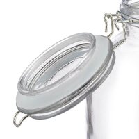 relaxdays Einmachglas transparent 3,0 l, 1 St.