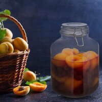 relaxdays Einmachglas transparent 3,0 l, 1 St.