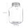 relaxdays Einmachglas transparent 3,0 l, 1 St.