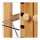 relaxdays Servierwagen braun 59,5 x 35,0 x 82,0 cm