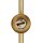 relaxdays GLOBI Deckenleuchte gold, weiß