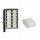 relaxdays Uhrenbox schwarz 31,0 x 20,0 x 8,0 cm  ( 10027256_0 )