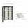 relaxdays Uhrenbox schwarz 31,0 x 20,0 x 8,0 cm  ( 10027256_0 )