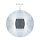 relaxdays Discokugel silber Ø 30,0 cm, 1 St.