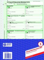 AVERY Zweckform Mahnbescheid für maschinelle...