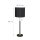relaxdays Tischlampe schwarz, gold