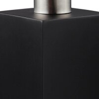 relaxdays Seifenspender 10031062_46 schwarz Polyresin 300,0 ml, 1 St.
