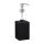 relaxdays Seifenspender 10031062_46 schwarz Polyresin 300,0 ml, 1 St.