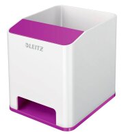 LEITZ Stiftehalter WOW Duo Colour perlweiß/violett...