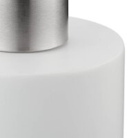 relaxdays Seifenspender 10031059_49 weiß Polyresin 180,0 ml, 1 St.