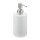 relaxdays Seifenspender 10031059_49 weiß Polyresin 180,0 ml, 1 St.